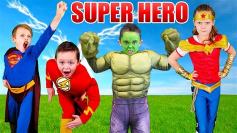 Kids Fun TV Superhero Compilation Video: Shazam, The Flash VS Superman ...