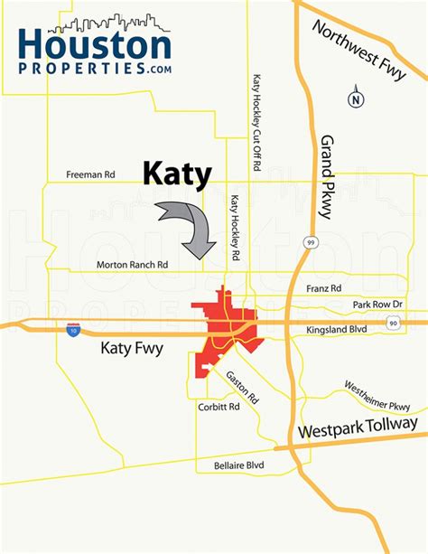 Katy Texas Map - Free Printable Maps