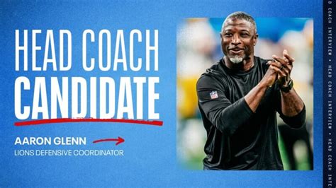 Titans Interview Lions DC Aaron Glenn for Head Coach Position - Rutherford Source