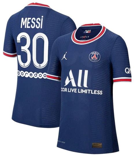 PSG 2021/22 Paris MESSI Soccer / Football Jersey 2021/22 | Etsy