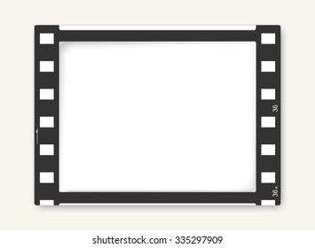 Vector Film Frame Stock Vector (Royalty Free) 335297909 | Shutterstock