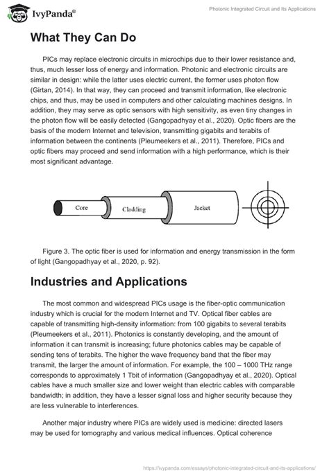 Photonic Integrated Circuit and Its Applications - 1486 Words | Report ...