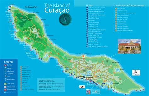 Curacao_Island_MAP | Curacao island, Curacao beaches, Curacao vacation