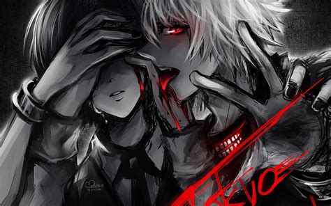 Ken And Touka Drawing Tokyo Ghoul Anime Wallpaper | Anime | Pinterest ...