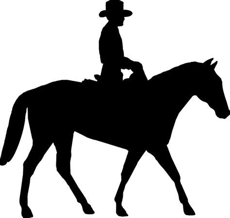 Cowboy silhouette PNG
