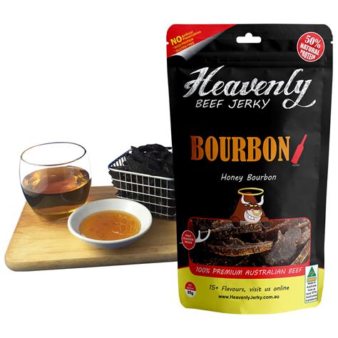 Bourbon Beef Jerky - Heavenly Beef Jerky