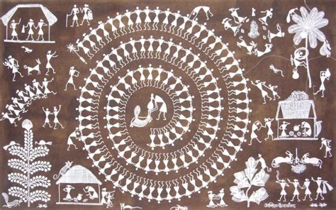 Warli- art form in India. A Complete Warli painting Tutorial Guide ...