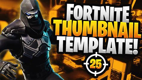 Fortnite YouTube Thumbnail Template Pack #1 by AcezProduction on DeviantArt