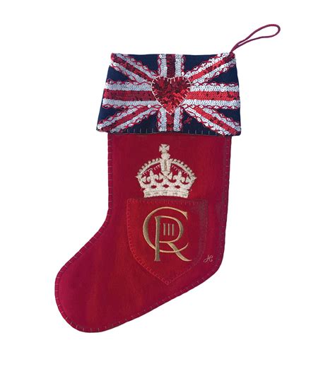 Jan Constantine Wool Coronation Christmas Stocking | Harrods NL