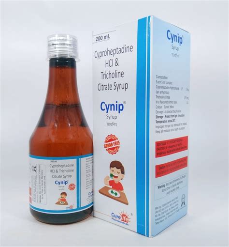 Cyproheptadine Syrup in Ambala, साइप्रोहेप्टाडिन सिरप, अंबाला, Haryana | Get Latest Price from ...