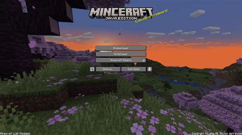 Minceraft Title Screen 1.20.2/1.20.1/1.20/1.19.2/1.19.1/1.19/1.18/1.17.1/Forge/Fabric packs ...