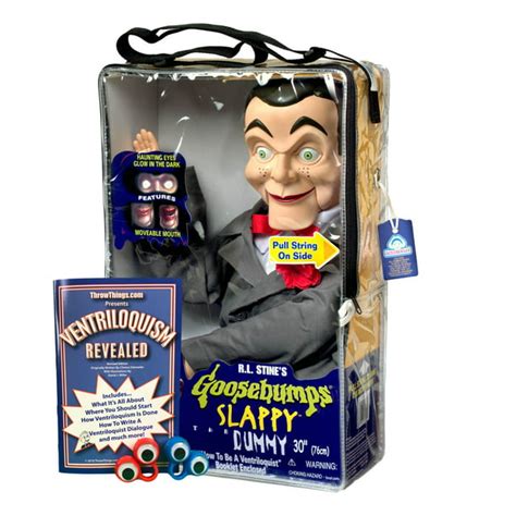 Slappy From Goosebumps Ventriloquist Dummy Doll - Bonus Bundle ...