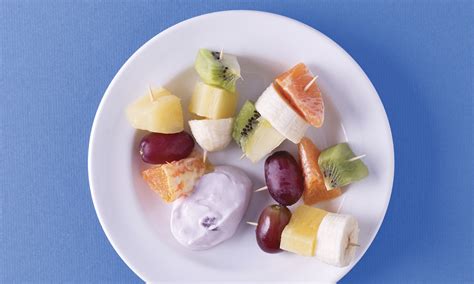 Fruit Kabobs with Yogurt Dip - Spend Smart Eat Smart