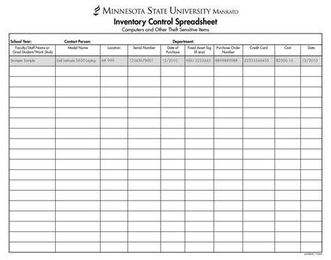 Free Inventory Management Spreadsheet — db-excel.com