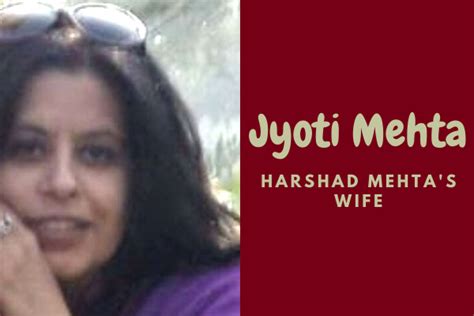 Jyoti Mehta(Harshad Mehta Wife): Wiki, Biography, Age, Family, Career ...