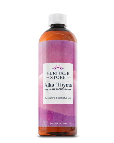 Alka-Thyme Mouthwash – Heritage Store