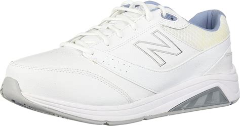 New Balance Women's 928v3 Walking Shoe, White/Blue, 5 4E US | Walmart ...