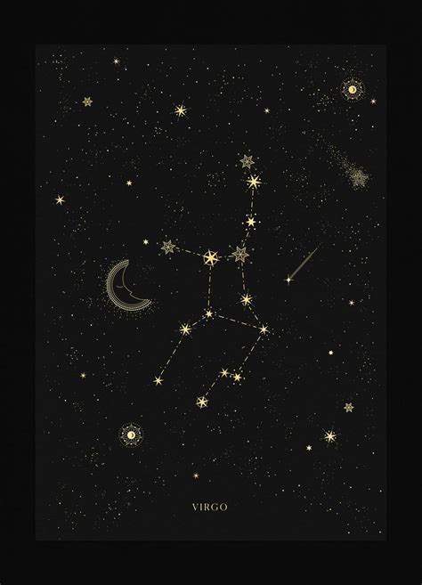 Virgo Constellation – Cocorrina & Co Ltd | Virgo constellation art ...