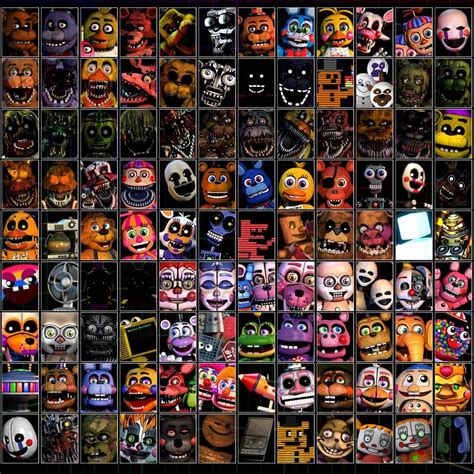 UCN Mega Roster V2 by domobfdi | Pesadelo antes do natal, O pesadelo antes do natal, Desenho