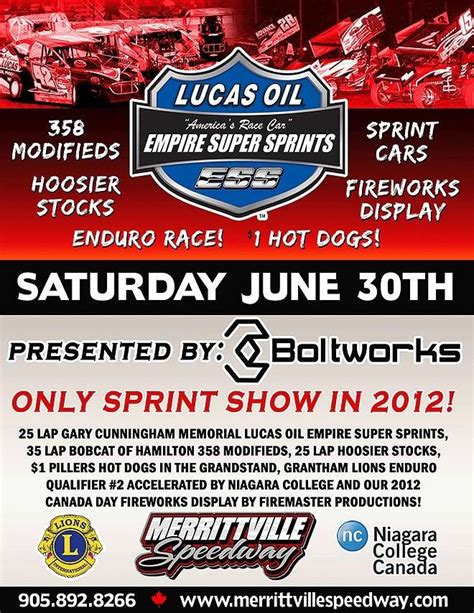 Merrittville Speedway: Canada Day Preview - Inside Track Motorsport ...