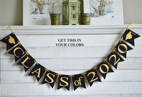 Class of 2021 Graduation Party Decorations, Class Reunion Banner ...