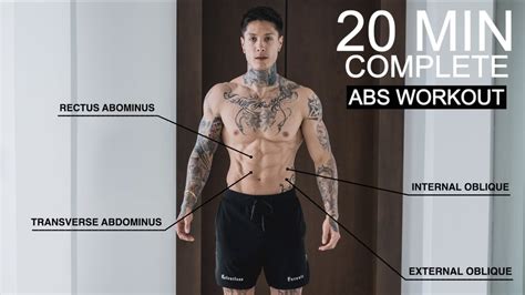 COMPLETE 20 MIN ABS WORKOUT (From Home) - Chris Heria