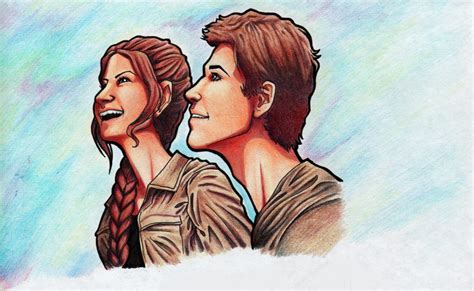 Katniss and Gale ★ - Katniss and Gale Fan Art (38431305) - Fanpop