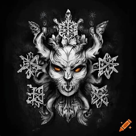 Snowflake demon on Craiyon