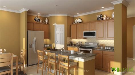 ArtStation - Modern 3D Kitchen Design View