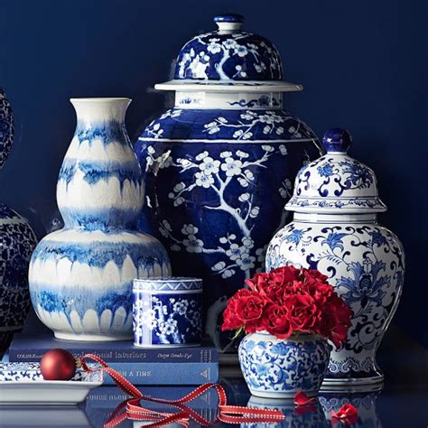 Blue and White Chinese Porcelain Vases & Ginger Jars | Driven by Decor