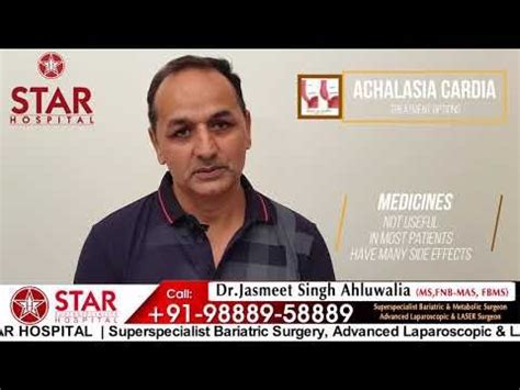 Achalasia Cardia Laparoscopic Surgery Hellers Cardiomyotomy Punjab Jalandhar | Laparoscopic ...