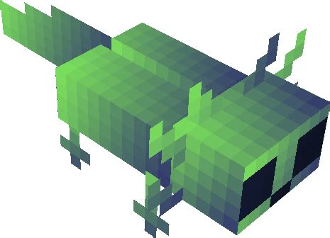 Minecraft Mob Editor | green axolotl | Tynker