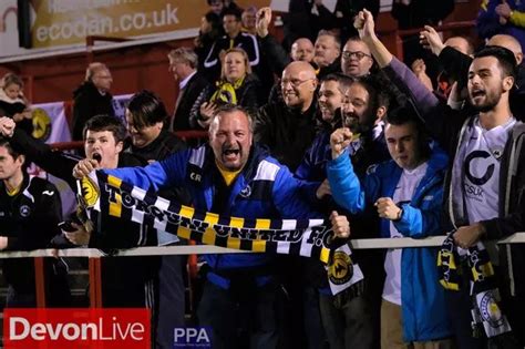 Torquay United fans react to their first away win of the season - Devon ...