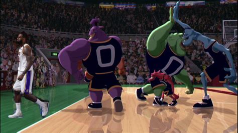 Got a leaked scene of Space Jam 2 where Lebron walks off the court when the Monstars are about ...