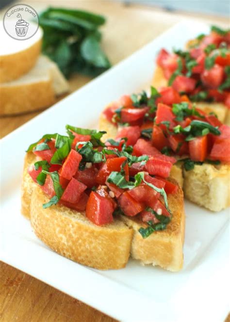 Bruschetta Bread - Cupcake Diaries