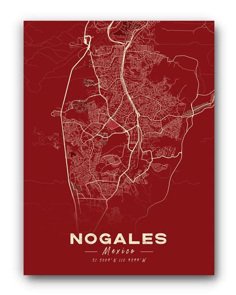 Nogales Map World Map Weltkarte Peta | Images and Photos finder
