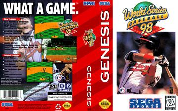 World Series Baseball 98 (Genesis) - The Cover Project