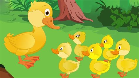 Five little ducks went out one day | English Nursery Rhymes - YouTube | Little duck, Song words ...