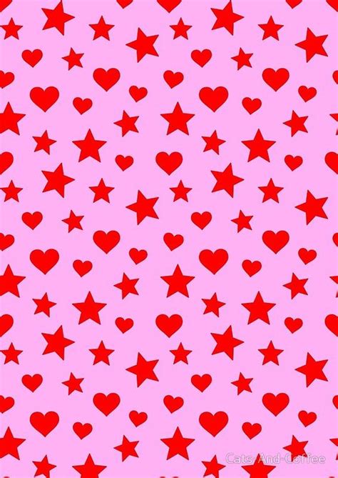 Pink And Red Hearts Wallpaper