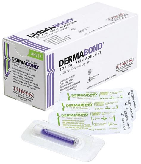 Ethicon AHV12 Dermabond High Viscosity Topical Skin Adhesive 0.5ml Via – Owl Medical Supplies