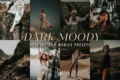 10 Dark Moody Lightroom Presets - Design Cuts