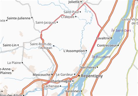 MICHELIN L'Épiphanie map - ViaMichelin