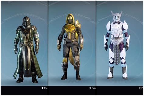 My year 1 armor sets for raids :) : DestinyFashion