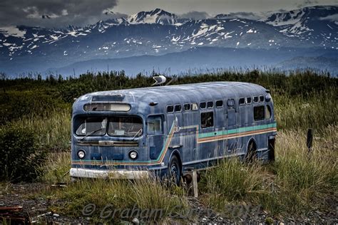 Abandoned Bus - Homer Spit, Alaska. by JGCurry | ePHOTOzine