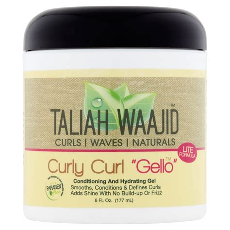 Taliah Waajid Curly Curl Gello 6 Fl. Oz. Conditioning and Hydrating ...