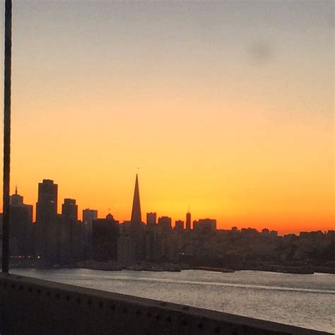 Sunset in San francisco