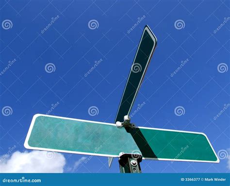 Blank Street Sign Ad stock image. Image of choices, easy - 3366377