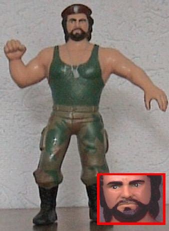 Corporal Kirchner Loose WWF LJN Wrestling Action Figure