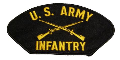 U.S. Army Infantry with cross rifles Patch - Veteran Owned Business - Walmart.com