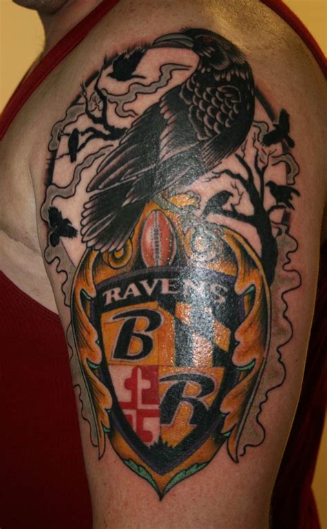 27 best Baltimore Ravens Tattoos images on Pinterest | Baltimore ravens ...